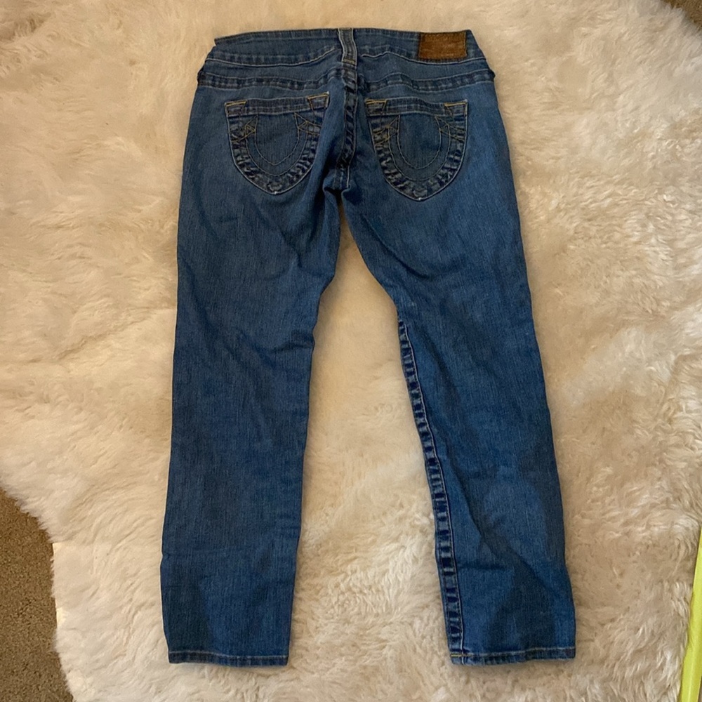 True Religion Cropped Jeans 25